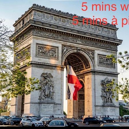Elegant Appartement Trocadero Paris Exteriör bild