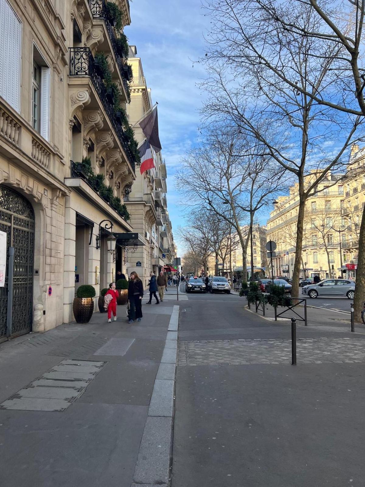 Elegant Appartement Trocadero Paris Exteriör bild