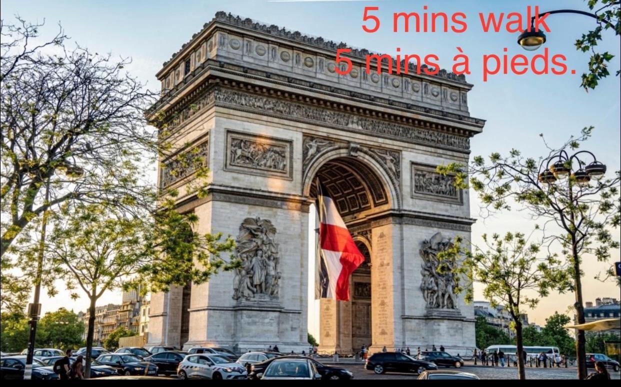 Elegant Appartement Trocadero Paris Exteriör bild